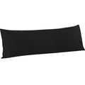 Flxxie 100% Brushed Microfiber Body Pillow Cover, Ultra Soft and Cozy Full Body Pillowcase for Adults, 20" x 54", Dark Gray (Not Include Body Pillow)