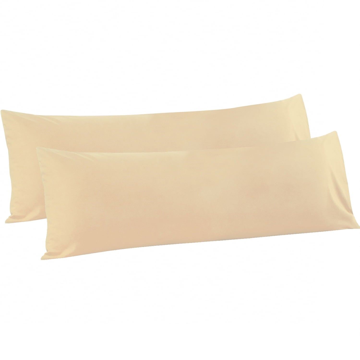 Flxxie 100% Brushed Microfiber Body Pillow Cover, Ultra Soft and Cozy Full Body Pillowcase for Adults, 20" x 54", Dark Gray (Not Include Body Pillow)