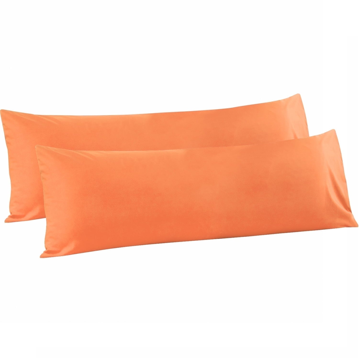 Flxxie 100% Brushed Microfiber Body Pillow Cover, Ultra Soft and Cozy Full Body Pillowcase for Adults, 20" x 54", Dark Gray (Not Include Body Pillow)