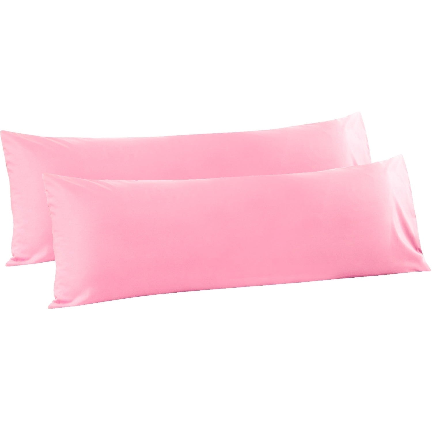 Flxxie 100% Brushed Microfiber Body Pillow Cover, Ultra Soft and Cozy Full Body Pillowcase for Adults, 20" x 54", Dark Gray (Not Include Body Pillow)