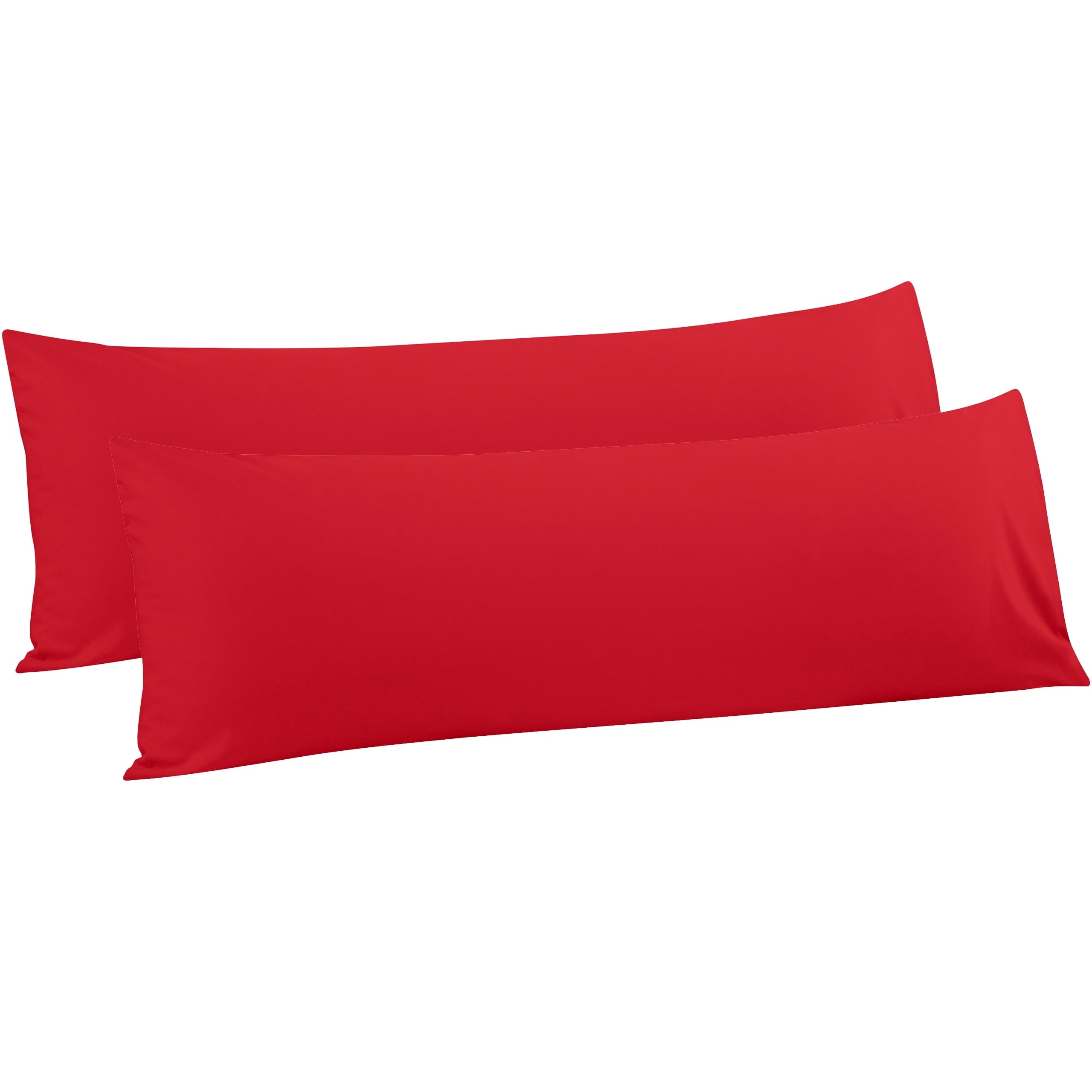 Flxxie 100% Brushed Microfiber Body Pillow Cover, Ultra Soft and Cozy Full Body Pillowcase for Adults, 20" x 54", Dark Gray (Not Include Body Pillow)