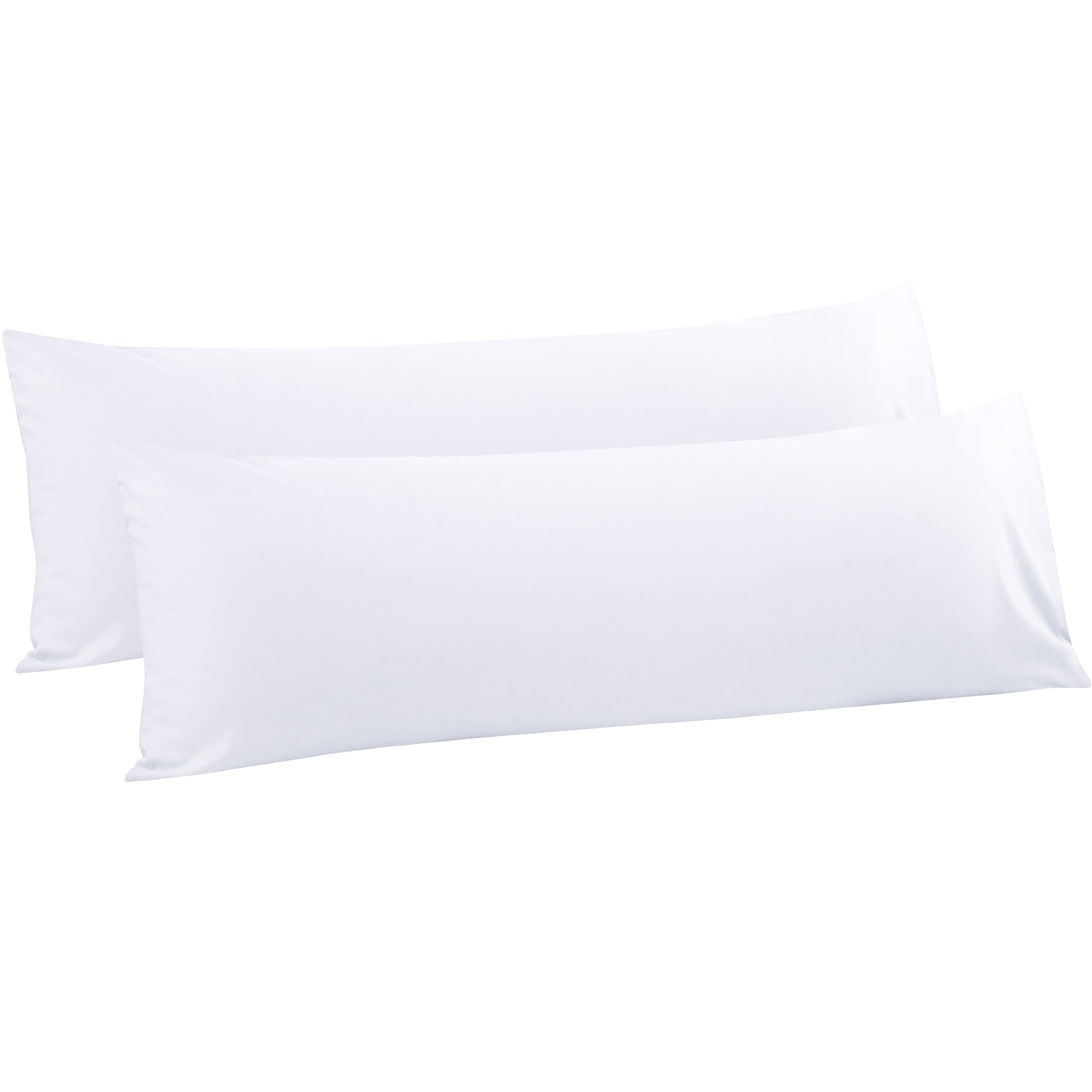 Flxxie 100% Brushed Microfiber Body Pillow Cover, Ultra Soft and Cozy Full Body Pillowcase for Adults, 20" x 54", Dark Gray (Not Include Body Pillow)